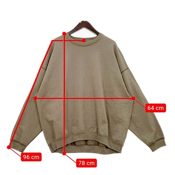 markaware（マーカウェア） トレーナー スウェット HUGE SWEAT ORGANIC