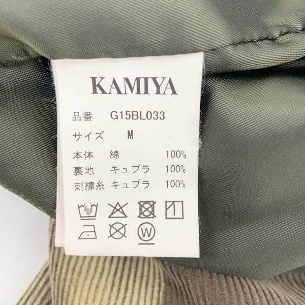 KAMIYA カミヤ コーデュロイ ジャケット Sun Faded Like Corduroy Work 