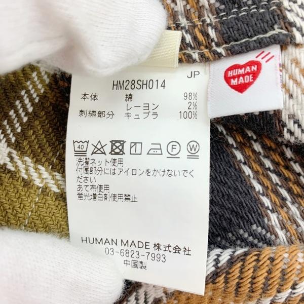 HUMAN MADE（ヒューマンメード） ヒューマンメイド フランネルチェック