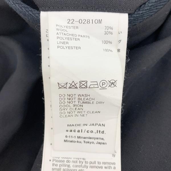 sacai（サカイ） スイッチング パンツ Suiting Pants 22-02810M メンズ