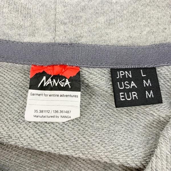 NANGA（ナンガ） スウェット パーカー フーディー ECO Hybrid Sweat 