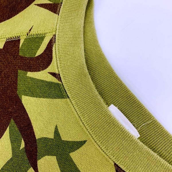 A BATHING APE（アベイシングエイプ） BAPE トライバルカモ スウェット