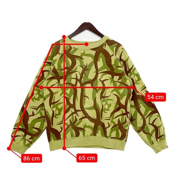 A BATHING APE（アベイシングエイプ） BAPE トライバルカモ スウェット