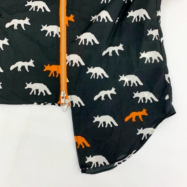 BLACK COMME des GARCONS ブラック コム デ ギャルソン Zip L/S Animal