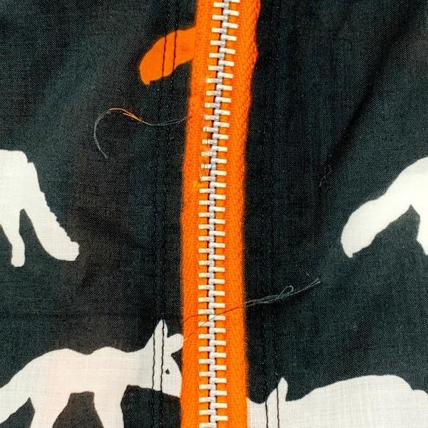 BLACK COMME des GARCONS ブラック コム デ ギャルソン Zip L/S Animal