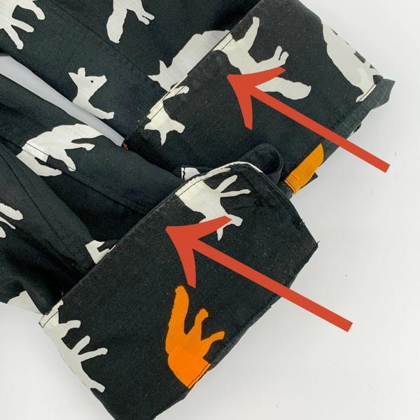 BLACK COMME des GARCONS ブラック コム デ ギャルソン Zip L/S Animal