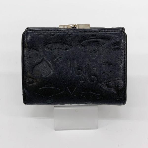 Vivienne Westwood ミニウォレット　新品　三つ折り財布　ブラック Vivienne Westwood（ヴィヴィアンウエストウッド） 三つ折り財布 SMALL