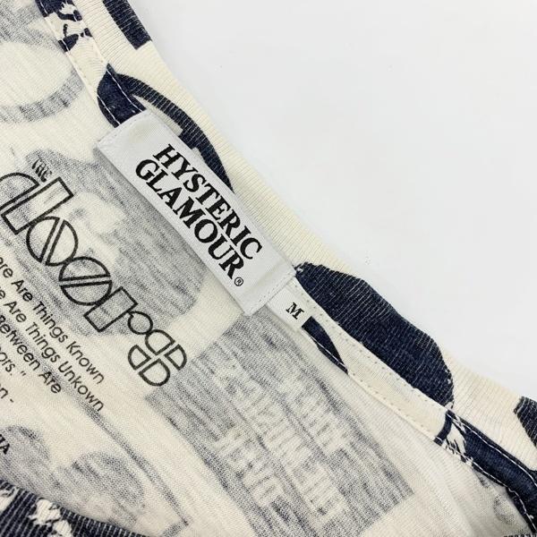 HYSTERIC GLAMOUR（ヒステリックグラマー） The doors 総柄 Tシャツ