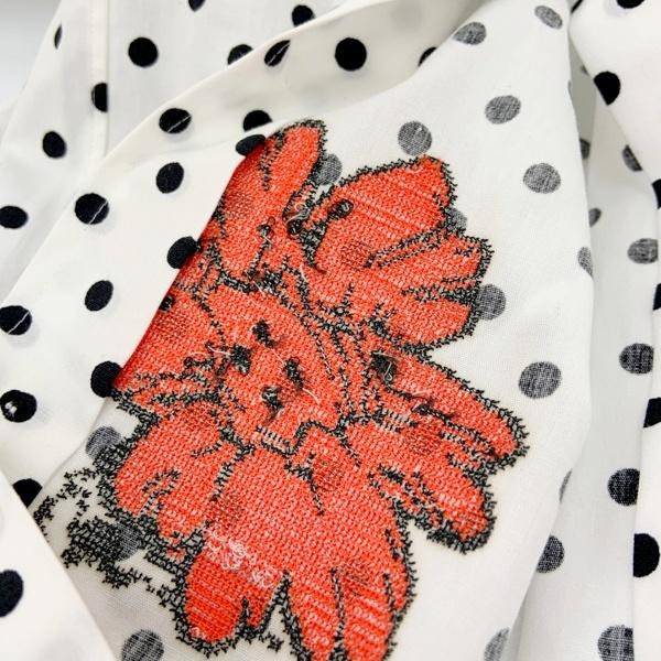 COMME des GARÇONS tao 花柄シャツ Sサイズ TAO COMME des GARCONS タオ コムデギャルソン ドットシャツ ブラウス