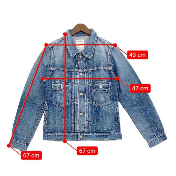 visvim（ヴィズヴィム） ビズビム デニムジャケット SS 101 JKT DMGD