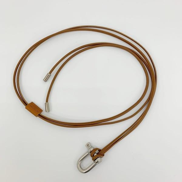 ANCELLM（アンセルム） LEATHER ROPE BELT レザーロープベルト 細