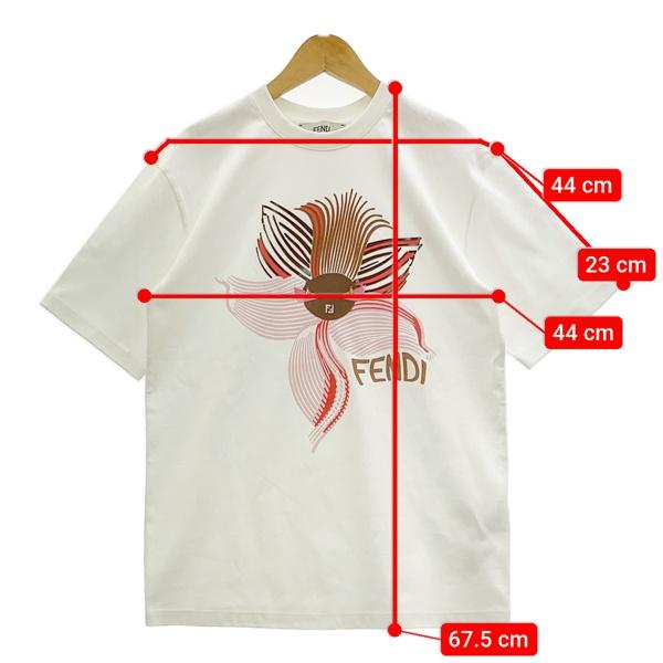 FENDI 半袖Tシャツ FENDI（フェンディ） Tシャツ 半袖 カットソー ロゴプリント
