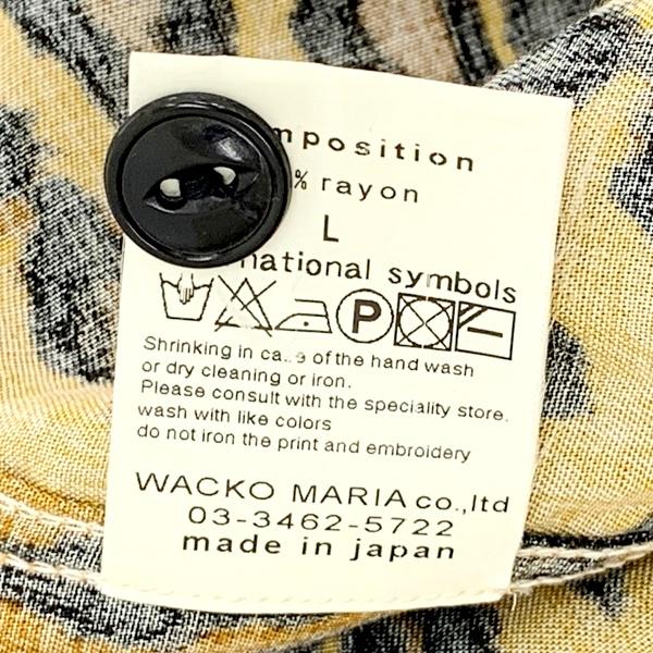 WACKO MARIA（ワコマリア） レオパードシャツ 長袖シャツ ヒョウ柄