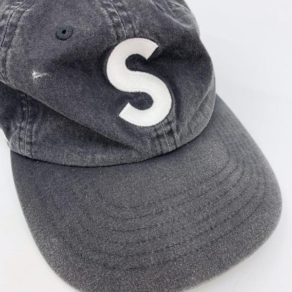 Supreme グレー ベースボールキャップ Supreme（シュプリーム） ベースボール キャップ Sロゴ 6パネル