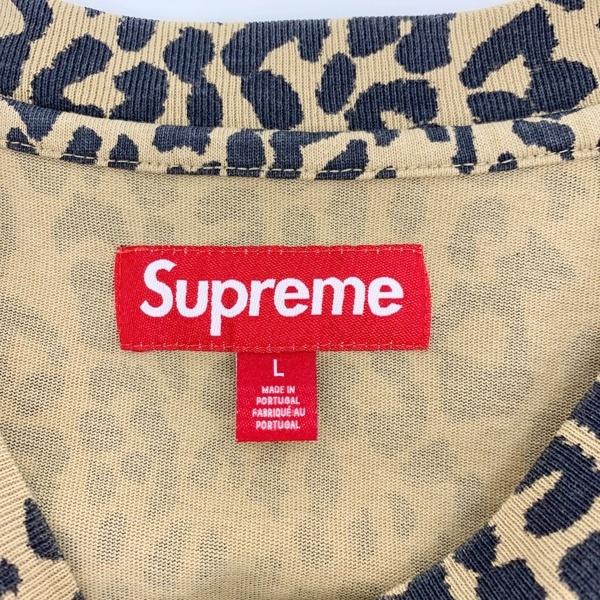 Supreme（シュプリーム） レオパード 長袖 カットソー ロンT スモール