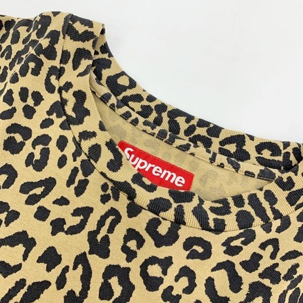 Supreme（シュプリーム） レオパード 長袖 カットソー ロンT スモール