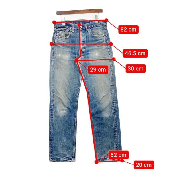 Levi's（リーバイス） 501 デニムパンツ 60s 70s 66 Big E ボタン裏6