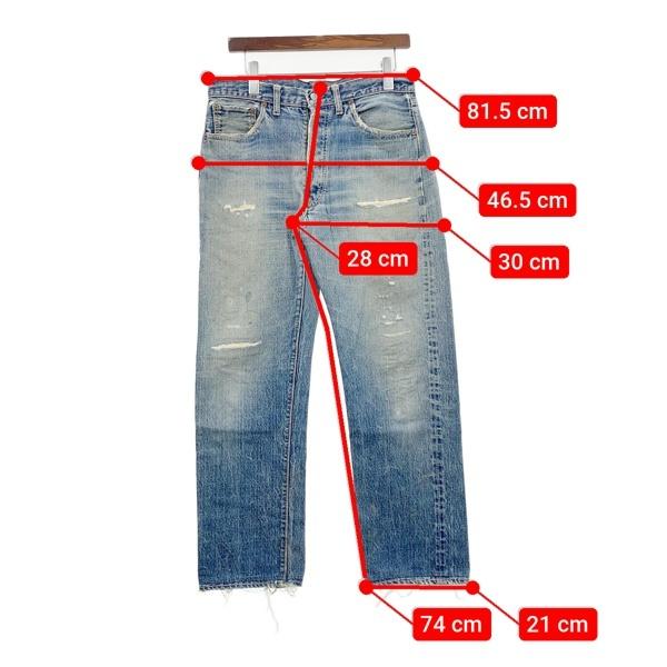 Levi's（リーバイス） 501 60〜70s BIG E ヴィンテージジーンズ 平行