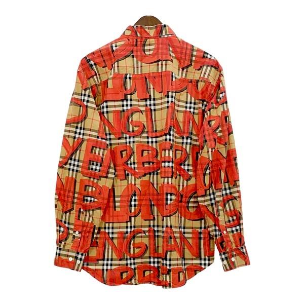 BURBERRY（バーバリー） 長袖 シャツ Graffiti Print Vintage Check