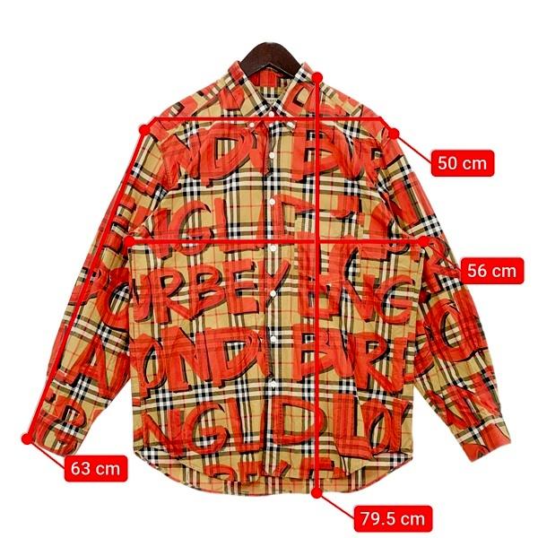 BURBERRY（バーバリー） 長袖 シャツ Graffiti Print Vintage Check