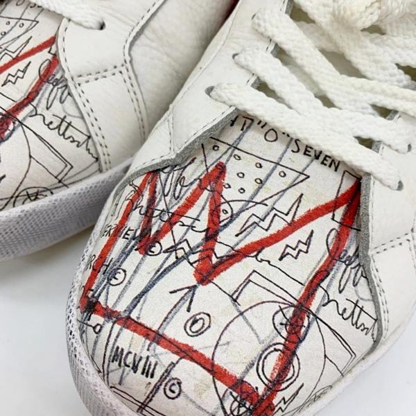 SANGACIO サンガッチョ BASQUIATコラボ スニーカー シューズ バスキア