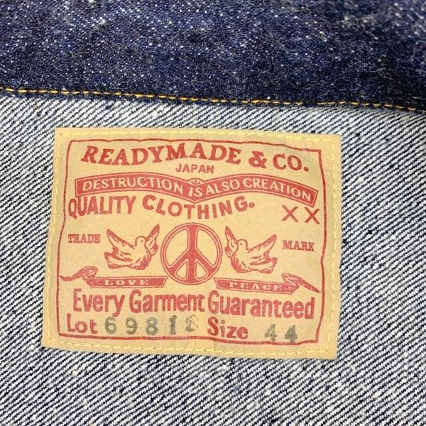 READY MADES（レディメイド） READY MADE デニムジャケット Gジャン RE