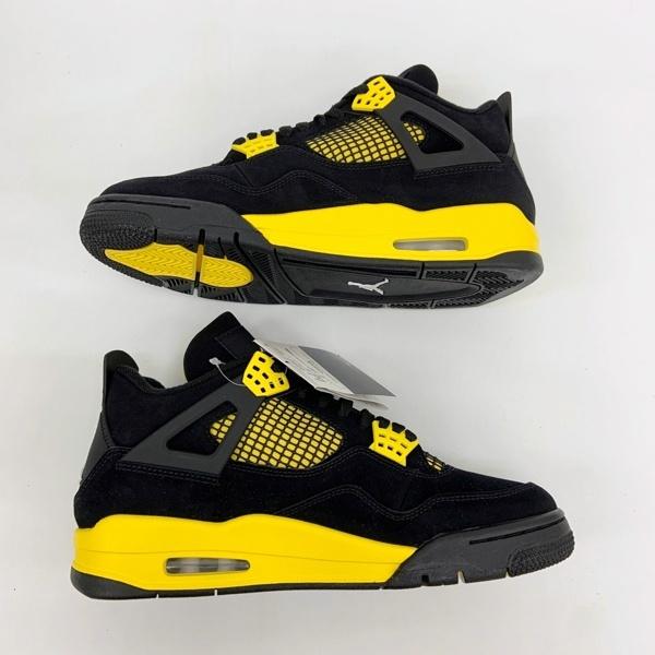 NIKE（ナイキ） スニーカー AIR JORDAN 4 RETRO THUNDER エア