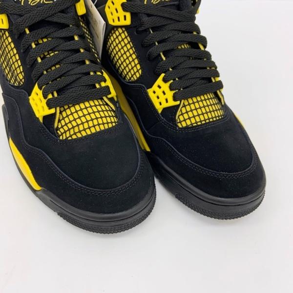 NIKE（ナイキ） スニーカー AIR JORDAN 4 RETRO THUNDER エア