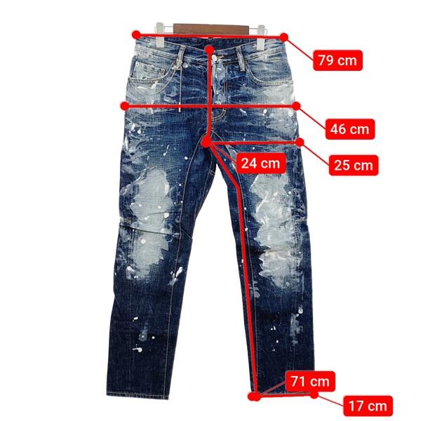 DSQUARED2（ディースクエアード） TIDY BIKER JEAN デニムパンツ 