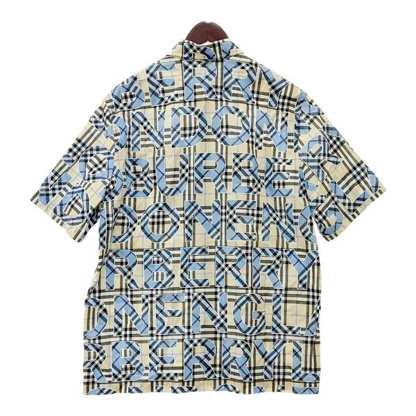 BURBERRY（バーバリー） 21SS ノバチェック グラフィティ 半袖シャツ