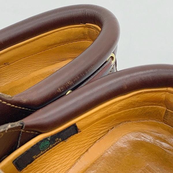 classic 3eye 【美品】Timberland モカシン 3eye モカシン デッキシューズ Timberland（ティンバーランド） 箱付 ブラウン 靴