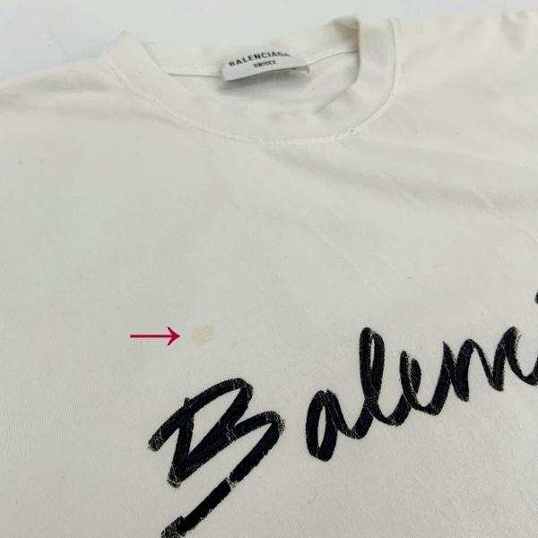 BALENCIAGA（バレンシアガ） Tシャツ 半袖 シグネチャーロゴプリント