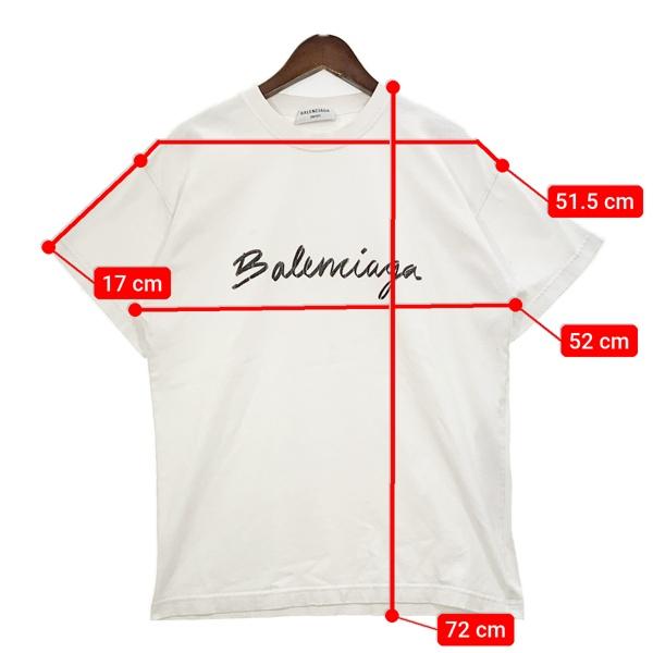 BALENCIAGA（バレンシアガ） Tシャツ 半袖 シグネチャーロゴプリント
