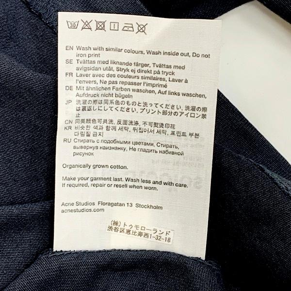 Acne Studios（アクネ ストゥディオズ） スタンプロゴTシャツ 半袖T