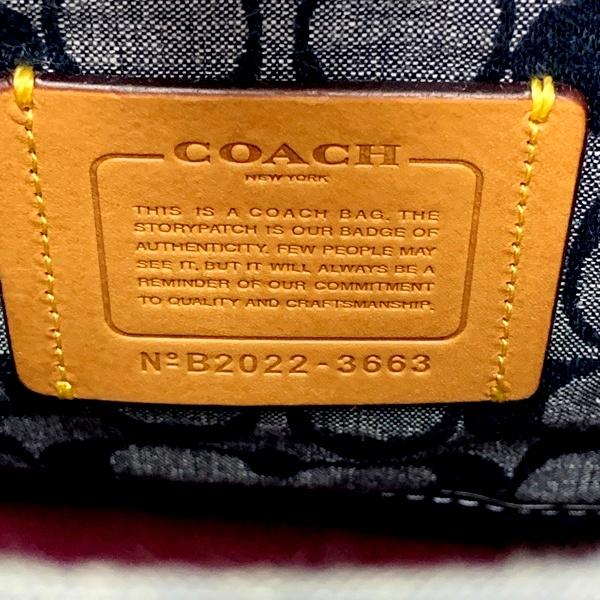 COACH（コーチ） 2WAY トート 22 シグネチャー シャンブレー