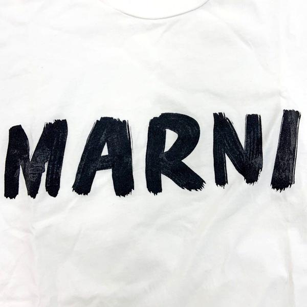 MARNI（マルニ） 半袖Tシャツ 手書き風 ロゴ プリント THJET49EPH