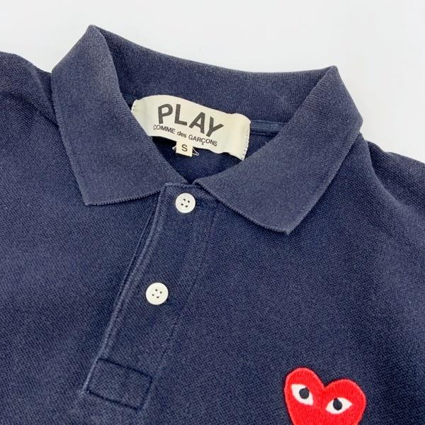 COMME des GARCONS（コムデギャルソン） ポロシャツ ハートロゴ メンズ