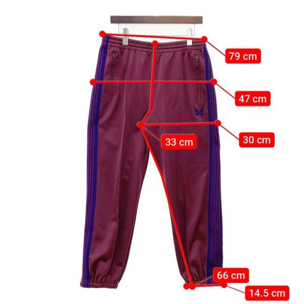 Needles（ニードルス） トラックパンツ Zipped Track Pant Poly Smooth