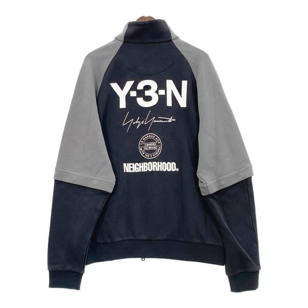 Y-3 NEIGHBORHOOD ワイスリー ネイバーフッド NBHD トラックジャケット ブルゾン JW6993 メンズ XLサイズ ブラック アウター DM20518■ | Y-3 | 01