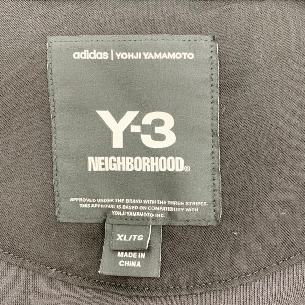 Y-3 NEIGHBORHOOD ワイスリー ネイバーフッド NBHD トラックジャケット ブルゾン JW6993 メンズ XLサイズ ブラック アウター DM20518■ | Y-3 | 02