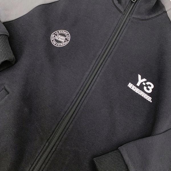Y-3 NEIGHBORHOOD ワイスリー ネイバーフッド NBHD トラックジャケット ブルゾン JW6993 メンズ XLサイズ ブラック アウター DM20518■ | Y-3 | 07