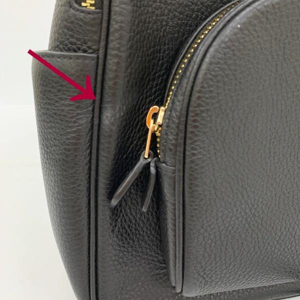 【美品】COACH コーチ レザー リュック バックパック シボ革 5666 COACH（コーチ） リュック デイパック 鞄 5666 レザー 本革 レディース