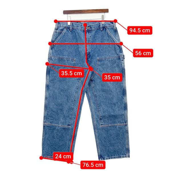 Carhartt（カーハート） B73 DST デニム ダブルニー ペインターパンツ