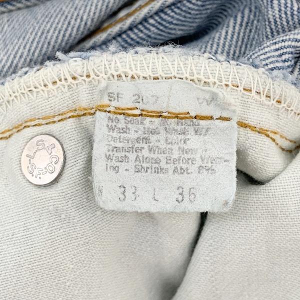 Levi's（リーバイス） 501 デニムパンツ 66後期 ダメージデニム