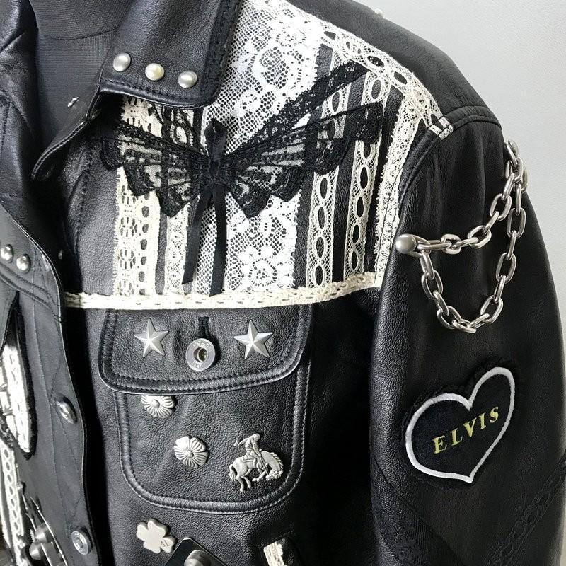 COACH 美品 革ジャン ブルゾン 17SS Customized leather jacket style COACH 美品 革ジャン ブルゾン 17SS Customized leather jacket style