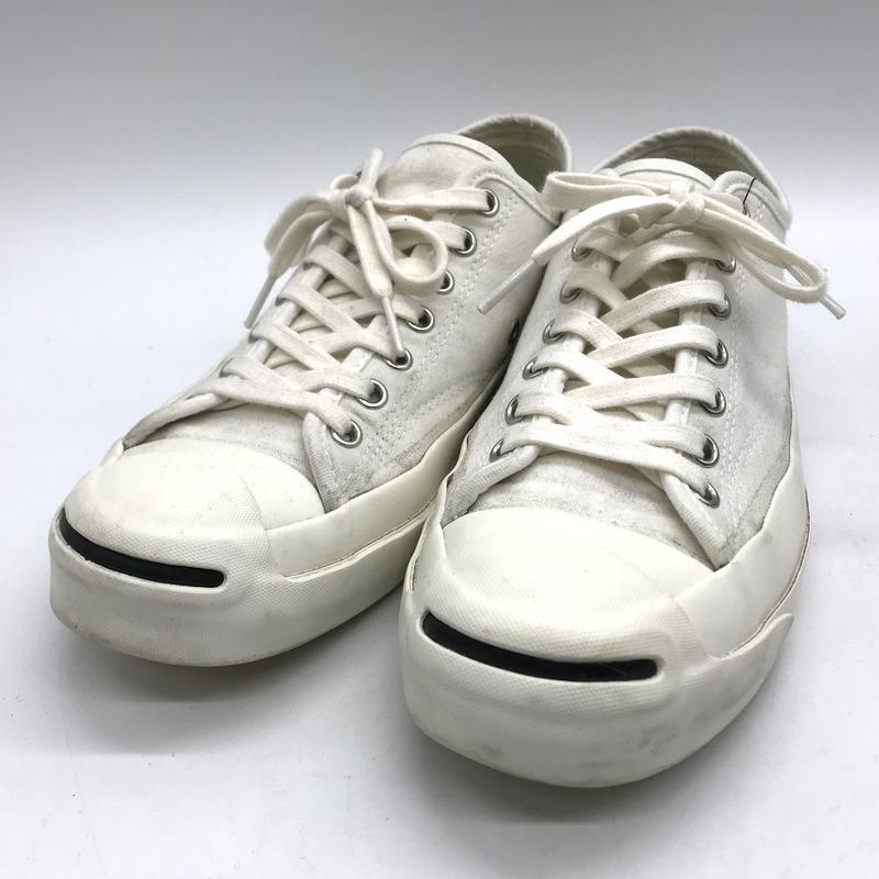 全日本送料無料 コンバース Jack Purcell ジャックパーセル 1ck234 スニーカー シューズ シンプル メンズ 26 5cm ホワイト Converse Addict 靴 B5449 流行に Www Novatronicsistemas Com