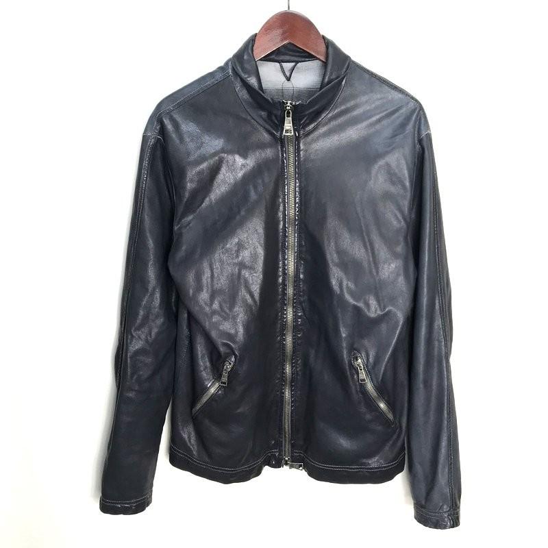 ジョルジオブラット レザージャケット ブルゾン 4431 ヴィンテージ風 メンズ サイズ48 ネイビー Giorgiobrato アウター A3698 1 サンステップ Yahoo 店 通販 Yahoo ショッピング