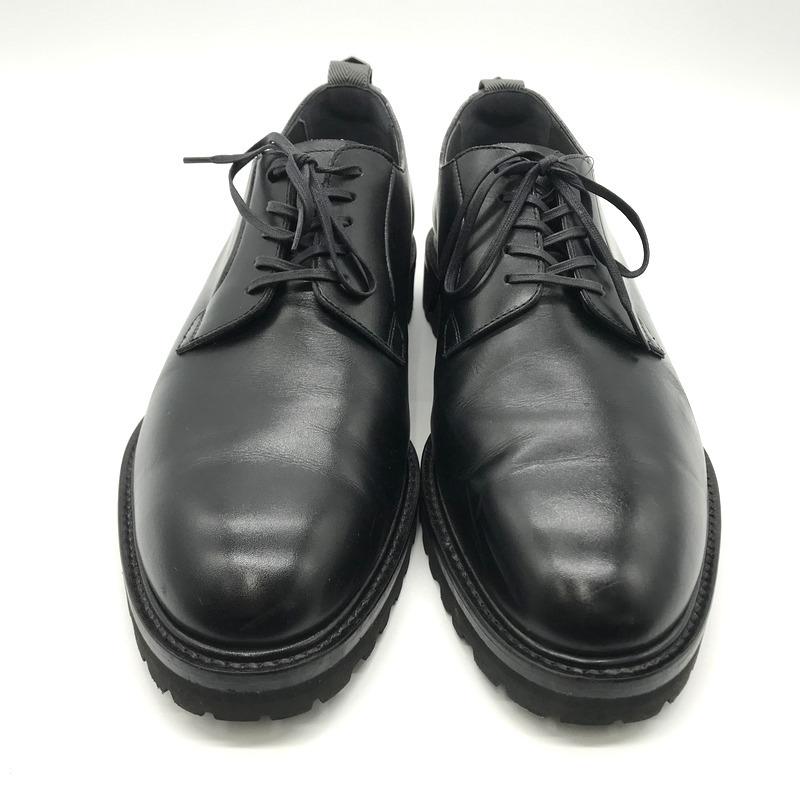 ナノ ユニバース レザープレーントゥシューズ レザーシューズ Whn 0003 18aw 別注 箱付き メンズ サイズ8 5 ブラック Nano Universe 靴 B4619 1 サンステップ Yahoo 店 通販 Yahoo ショッピング