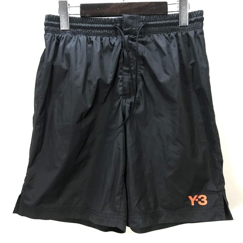 ワイスリー SWIM SHORTS FN5716 水着 スイムパンツ 水陸両用 ハーフパンツ ロゴ メンズ Sサイズ ブラック Y3