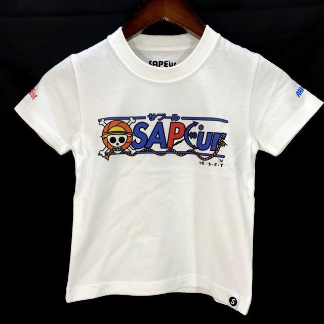 サプール ワンピース コラボ 半袖 Tシャツ タグ付き 未使用 保育園 幼稚園 キッズ 男の子 サイズ110 ホワイト Sapeur トップス A6268 S 1 サンステップ Yahoo 店 通販 Yahoo ショッピング